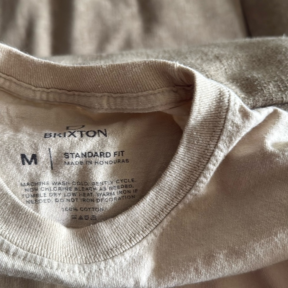 Long sleeve tan tee